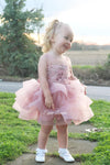 Peach Chloe Dress
